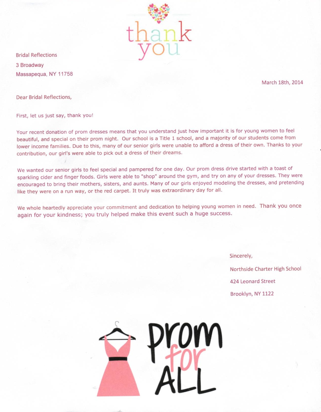 Girl in Prom Dress